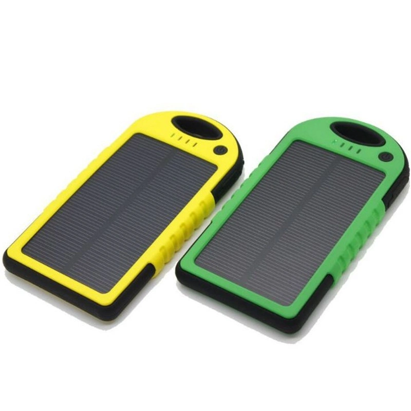 5000 mAh Solar Charger Camping Lamp Solar Power Bank