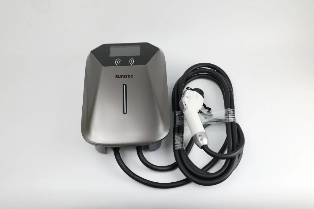 Manufacturer Factory 1 Phase 32A 7kw AC EV Smart Ocpp1.6j EV Car Charger Wallbox with WiFi APP