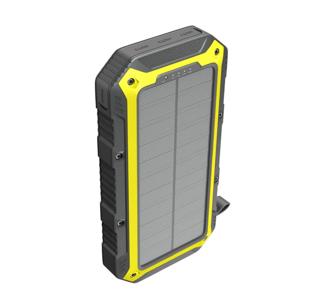 Supplier of Solar Charger Power Bank, 20000mAh Portable Wireless Power Bank, Built-in LED Flashlight for All Cell Phone