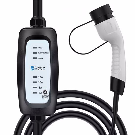Оптовая продажа, IEC 62196, 16A, 3,5 кВт, зарядное устройство для электромобиля, уровень 2, домашний адаптер, зарядное устройство, тип 2, портативная зарядная станция для электромобилей переменного тока