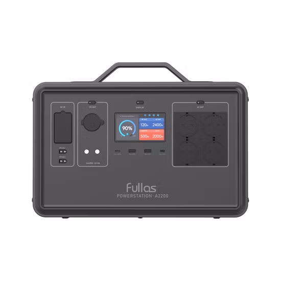 Fullas Power Solution 500W-2400W Портативная электростанция Солнечная зарядка-генератор с аккумулятором LiFePO4 для кемпинга на открытом воздухе